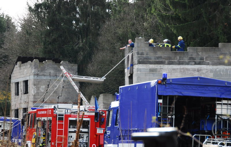 Trümmerstrecke in Ahrweiler