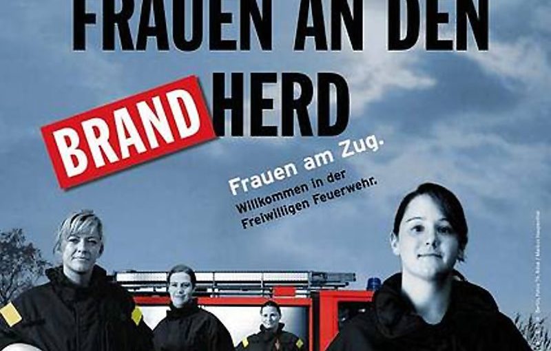 Frauen an den Brand-Herd