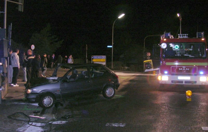 Verkehrsunfall Wallstraße
