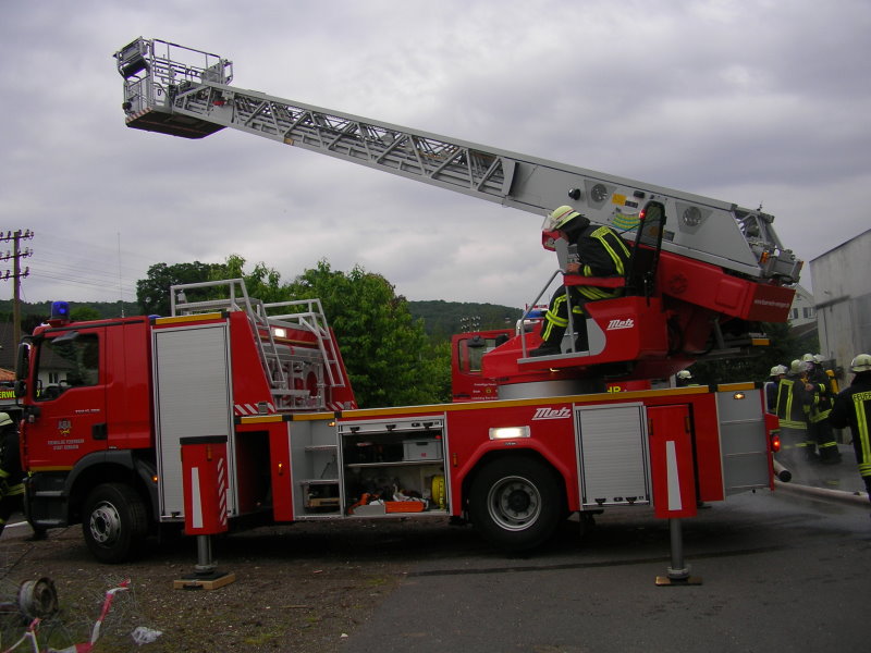 Drehleiter der Rheinschiene