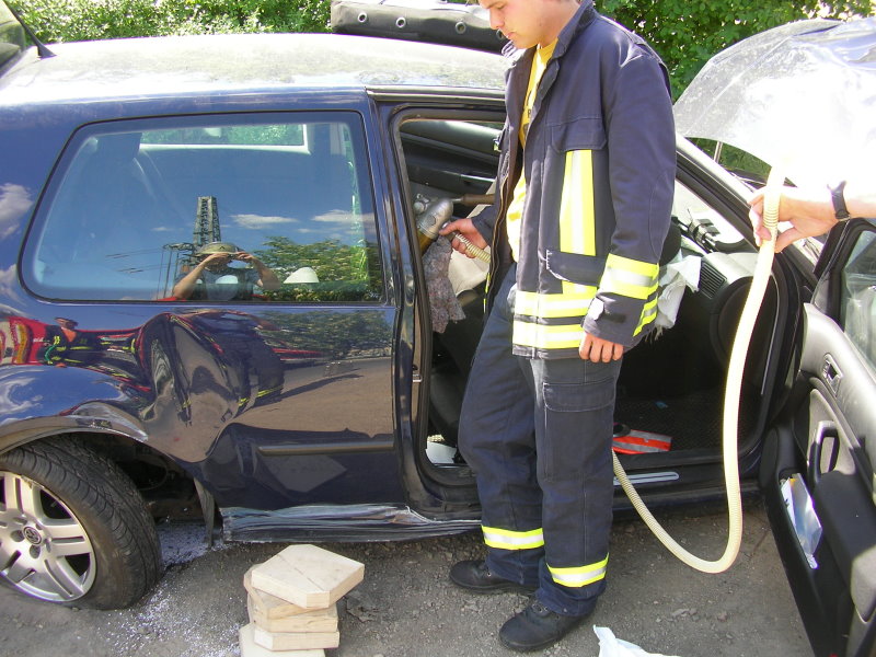 Abpumpen des Kraftstoffs