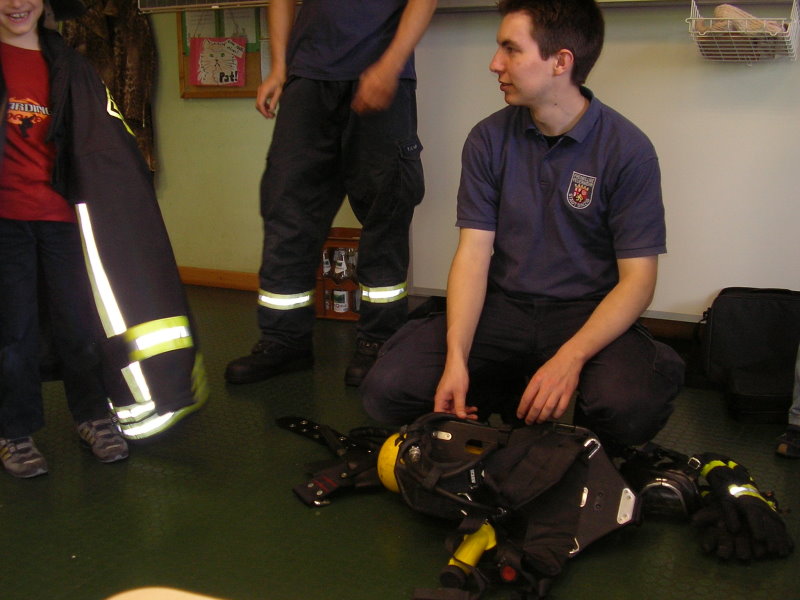 Atemschutzausrüstung zum Anfassen