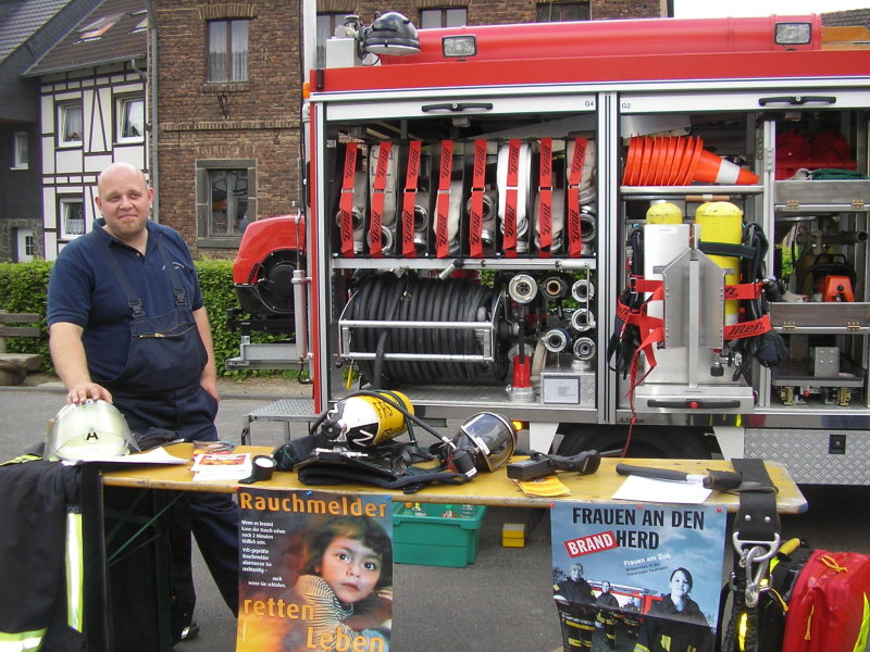 Fahrzeugausstellung in der Schule