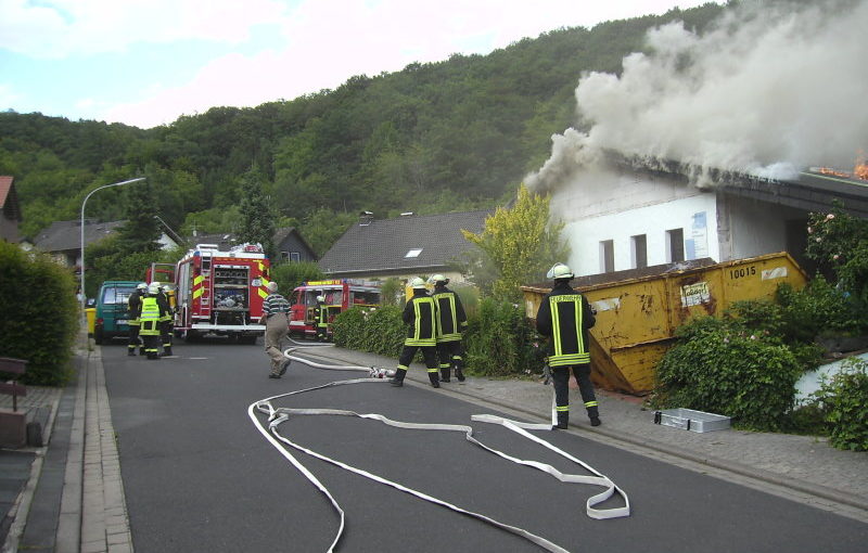 Eintreffen der ersten Kräfte