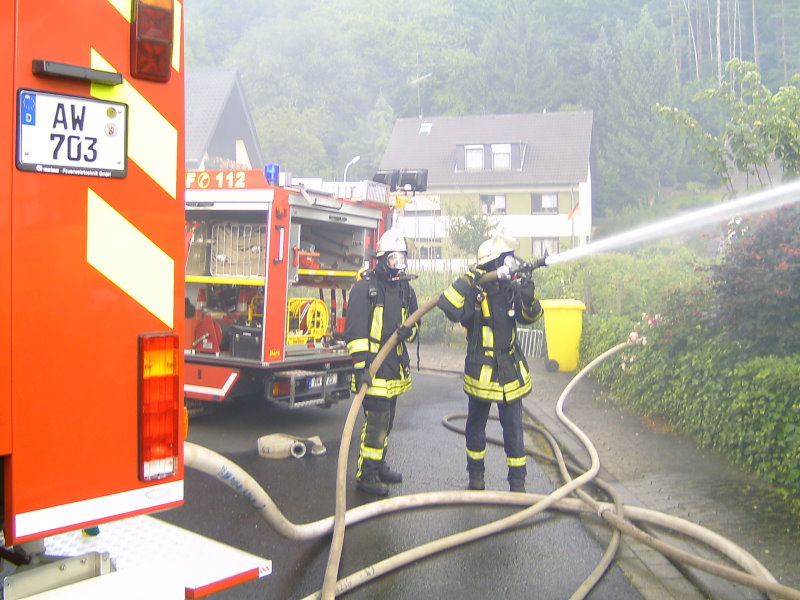 Vornahme eines Strahlrohrs