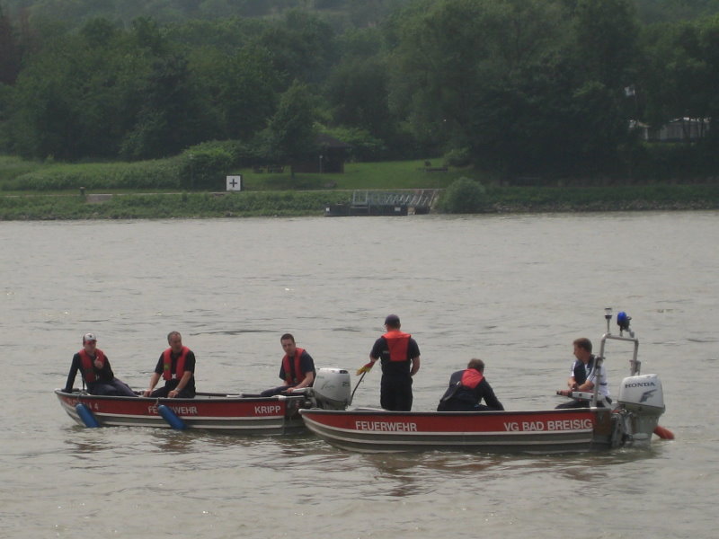Aufnehmen eines Havaristen