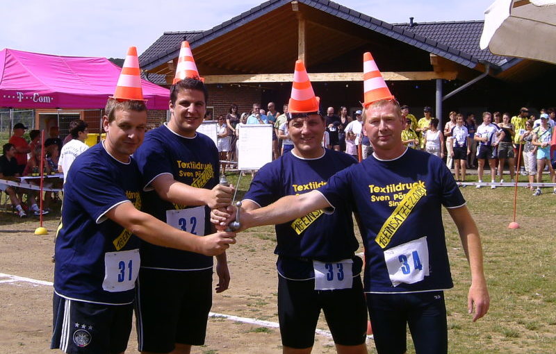 "Blaulicht-Blitze" vor dem Start