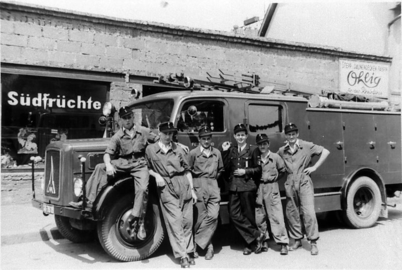 Löschgruppenfahrzeug LF 15 im Jahr 1955