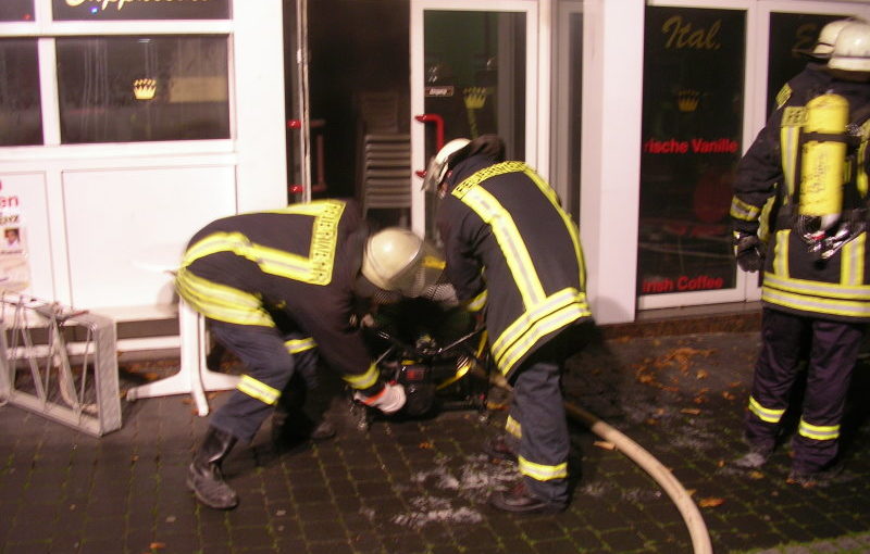 Vorbereiten des Lüftereinsatzes