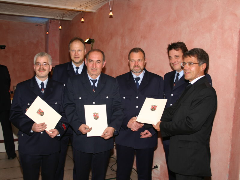 Ehrungen für 25 Jahre Mitgliedschaft