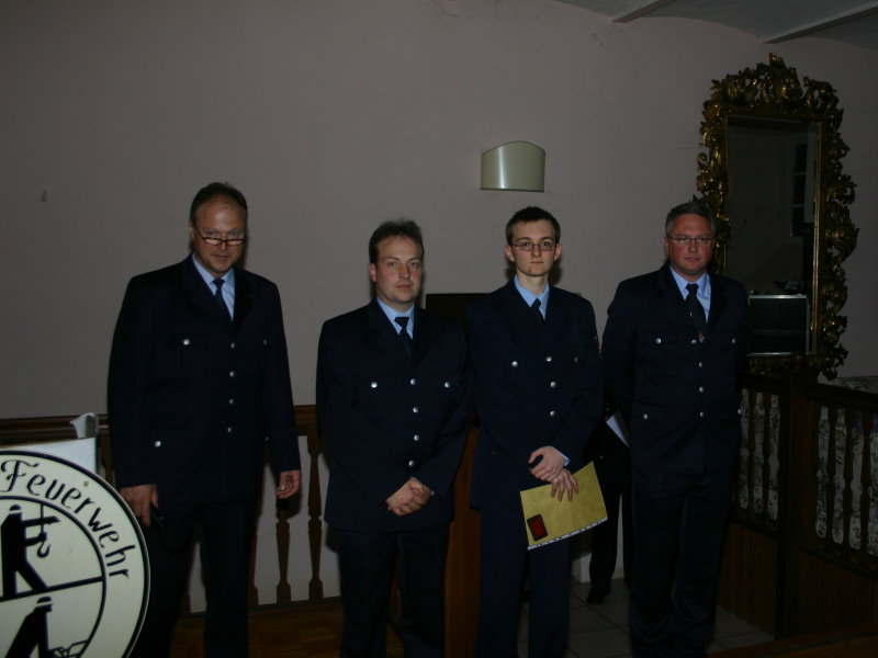 Beförderung zum Oberfeuerwehrmann