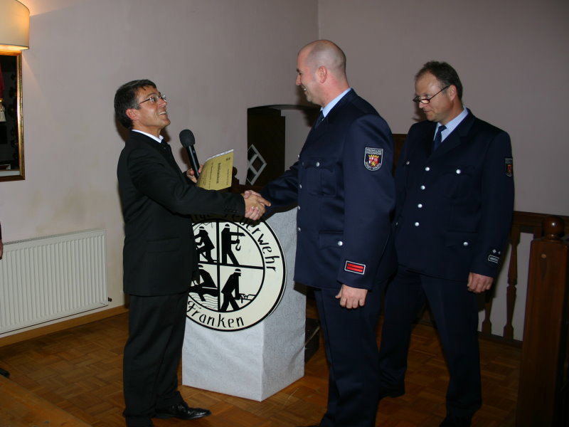 Erste Glückwünsche