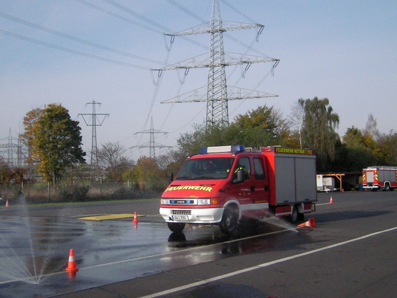 GW-TH bei der Gefahrenbremsung