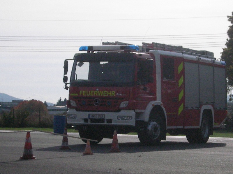 Anhalten vor einem Hindernis