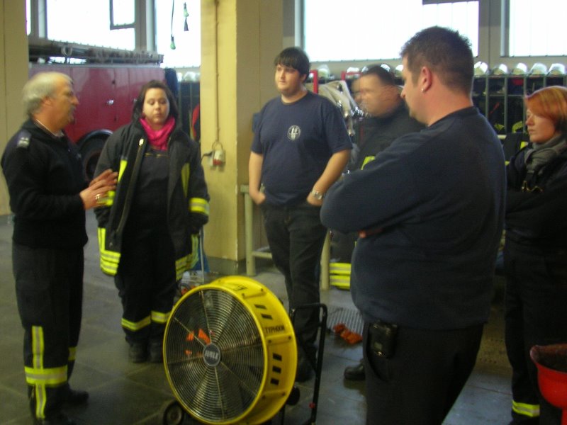 Belüftungsgerät der Feuerwehr