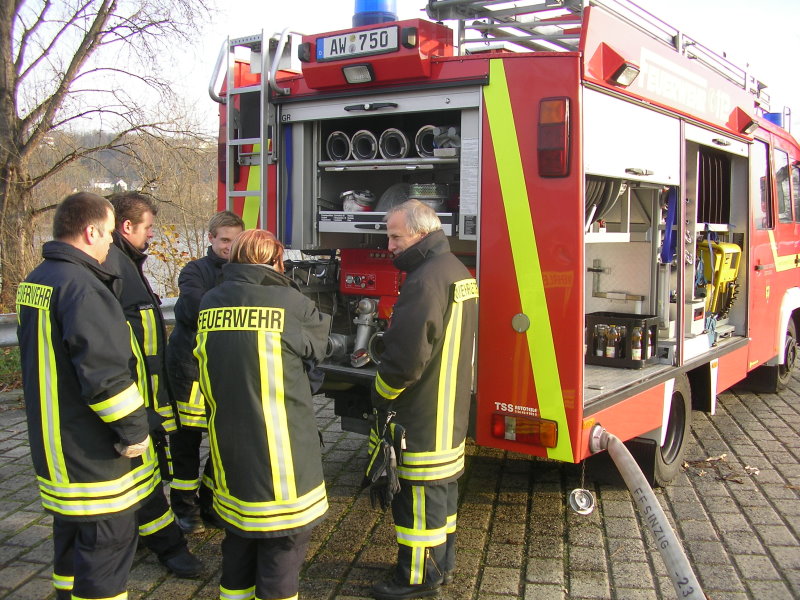 Ausbildung am LF 8/6