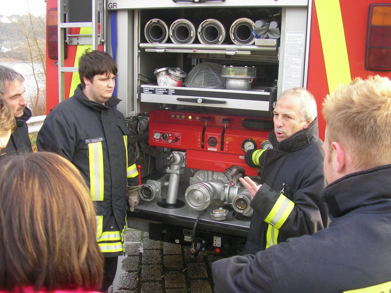 Bedienung der Fahrzeugpumpe