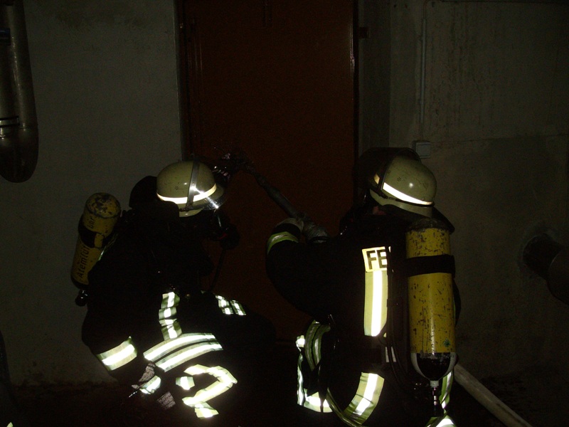 Eindringen in einen Brandraum