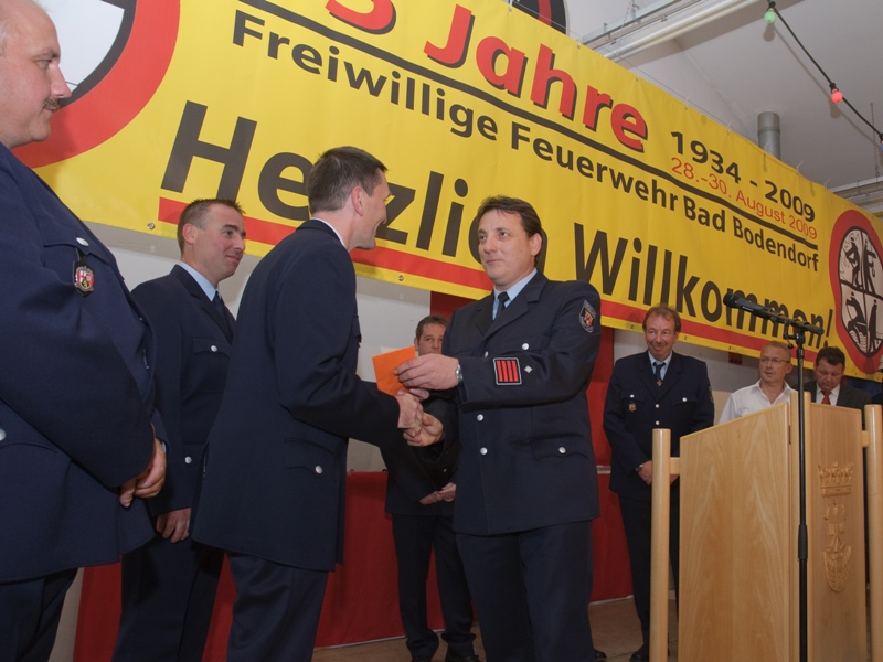 Gratulationen für die Bodendorfer Wehr