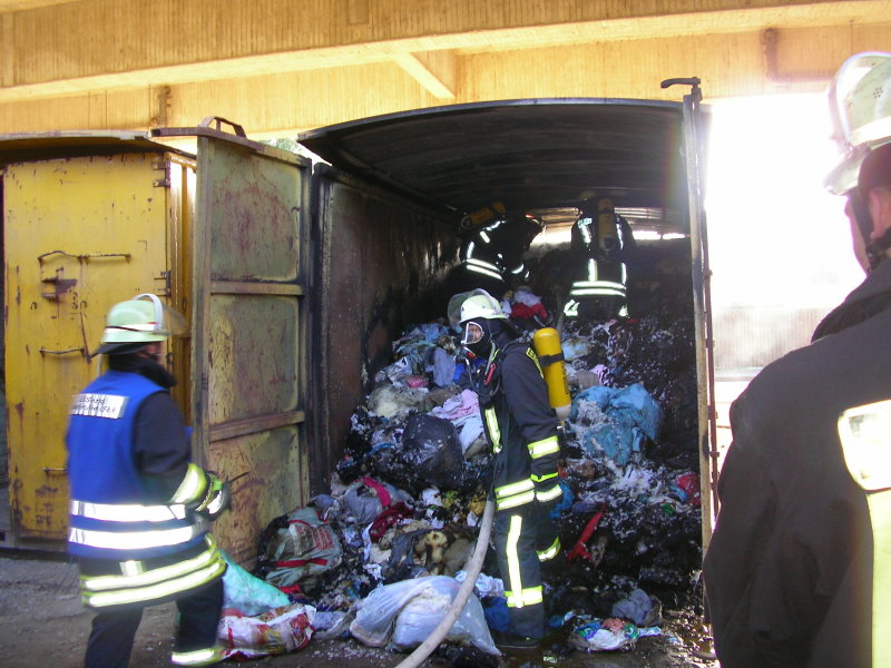 Glutnester mussten in den Kleidern gesucht werden