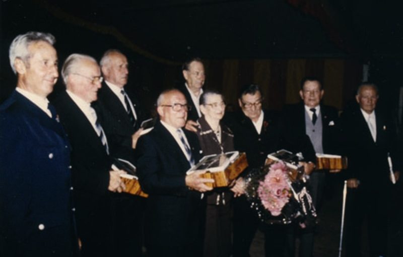 Die Männer der ersten Stunde im Jahr 1984