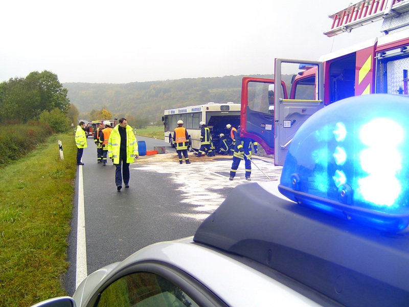 Zahlreiche Einsatzkräfte waren vor Ort