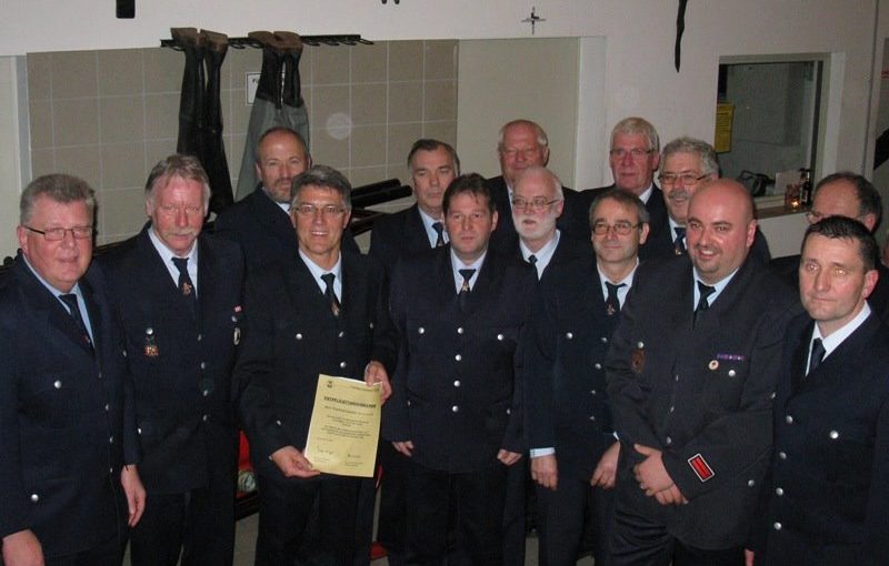 Verabschiedung der Kameraden