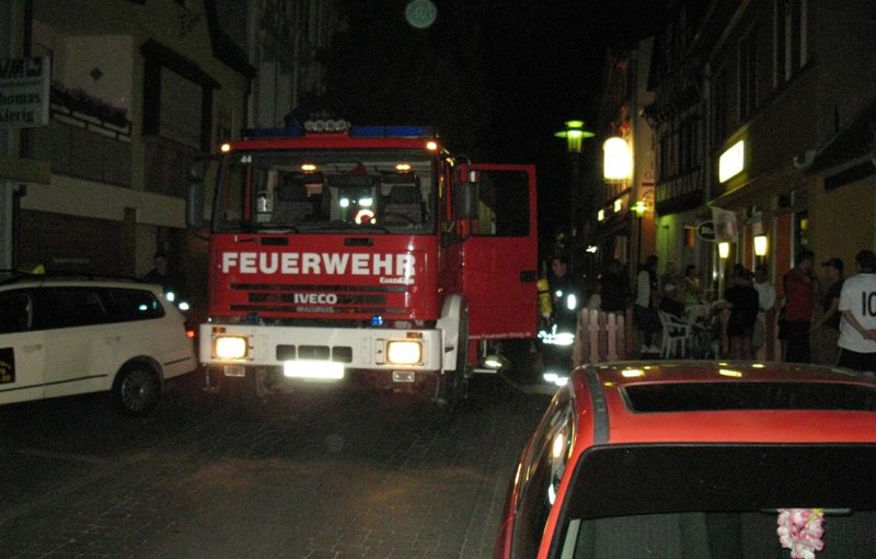 Erneuter Einsatz in der Bachovenstr.