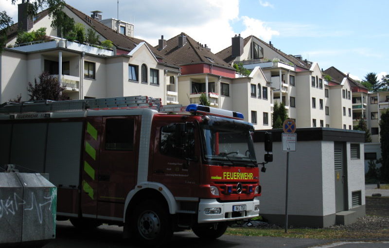 Einsatzort war ein großer Wohnkomplex