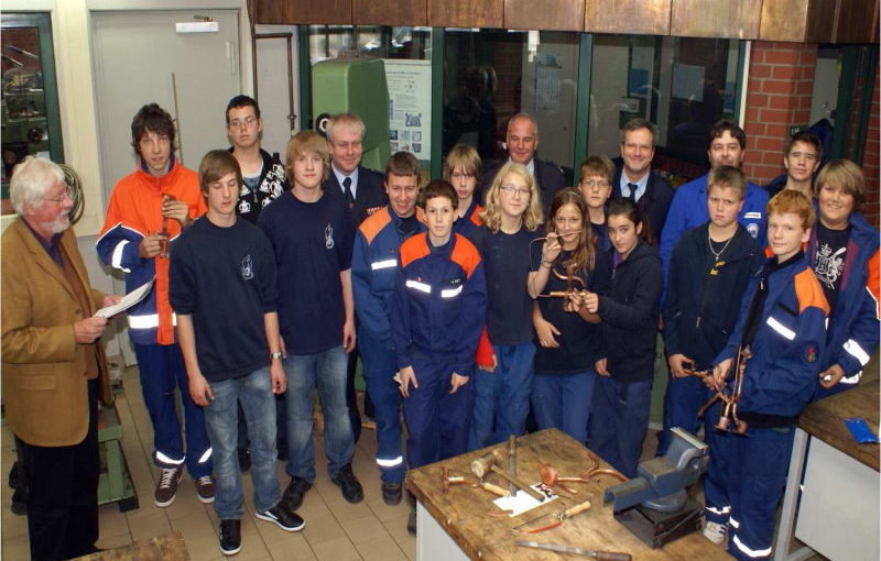 Übergabe der Zertifikate