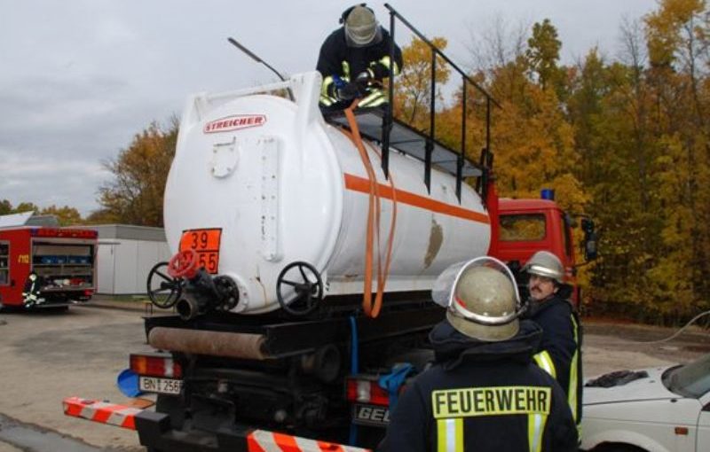 Realistische Übungsdarstellung der BF Bonn