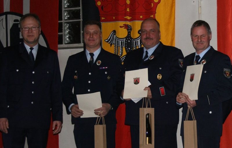 Ehrungen für langjährige Mitgliedschaft