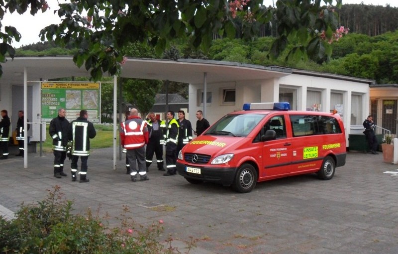 Vom Kurpark aus wurde die Suche koordiniert
