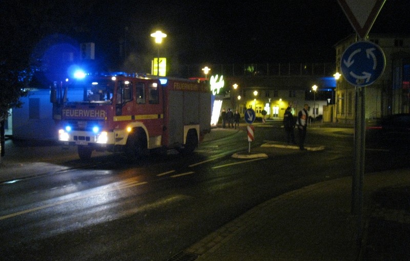 Wieder brannte es in Bahnhofsnähe