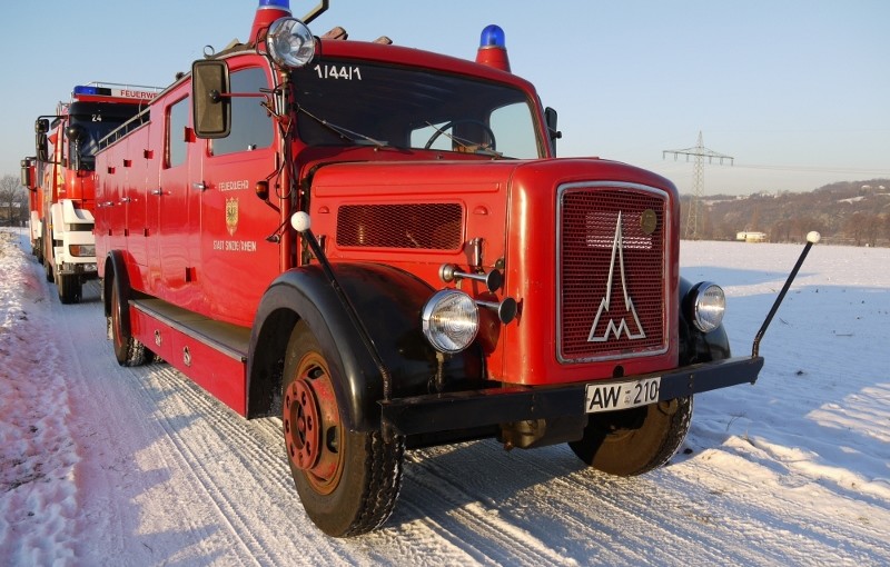 Das Sinziger Löschfahrzeug LF 15 "Mäxchen"