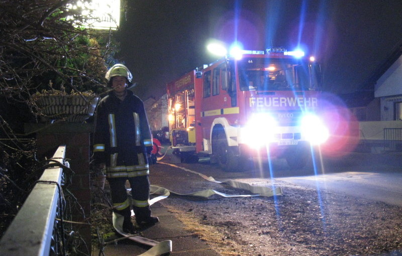 Die Einsatzstelle musste ausgeleuchtet werden