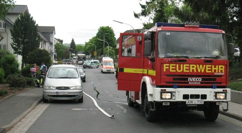 Die Westumerstraße war zeitweise gesperrt