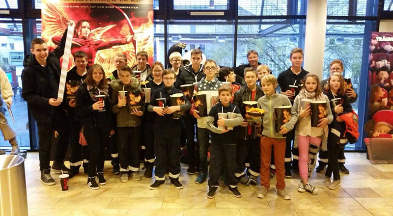Kinobesuch der Jugendfeuerwehr Sinzig