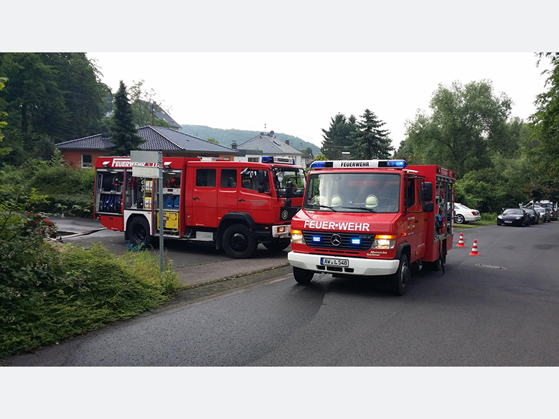 Unterstützung der Feuerwehr Bad Breisig