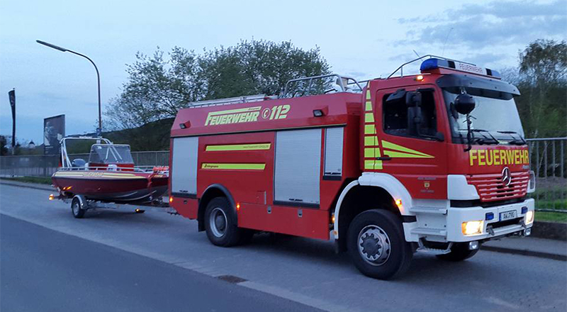 TLF 24/50 mit Rettungsboot