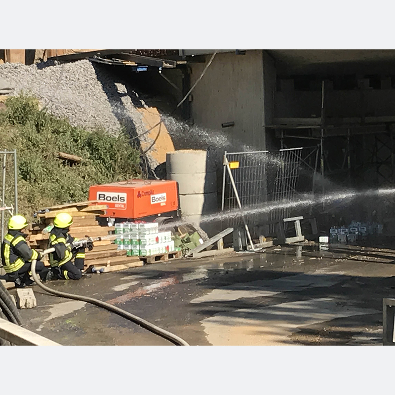 Kühlen der Gasflasche