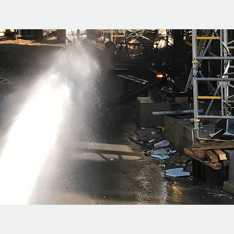 Kühlen der Gasflasche