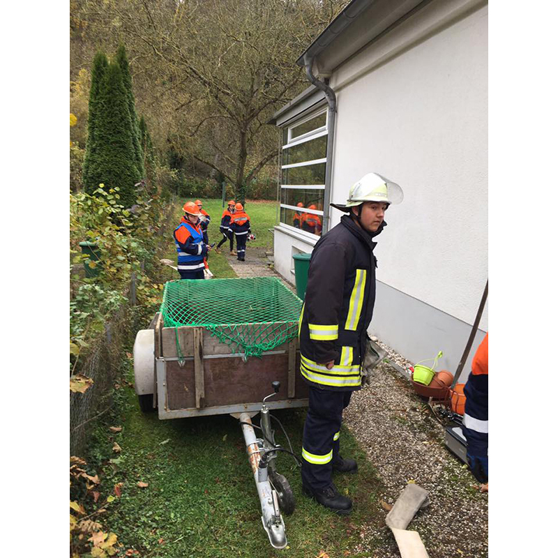 Feuer in einem Wohnhaus