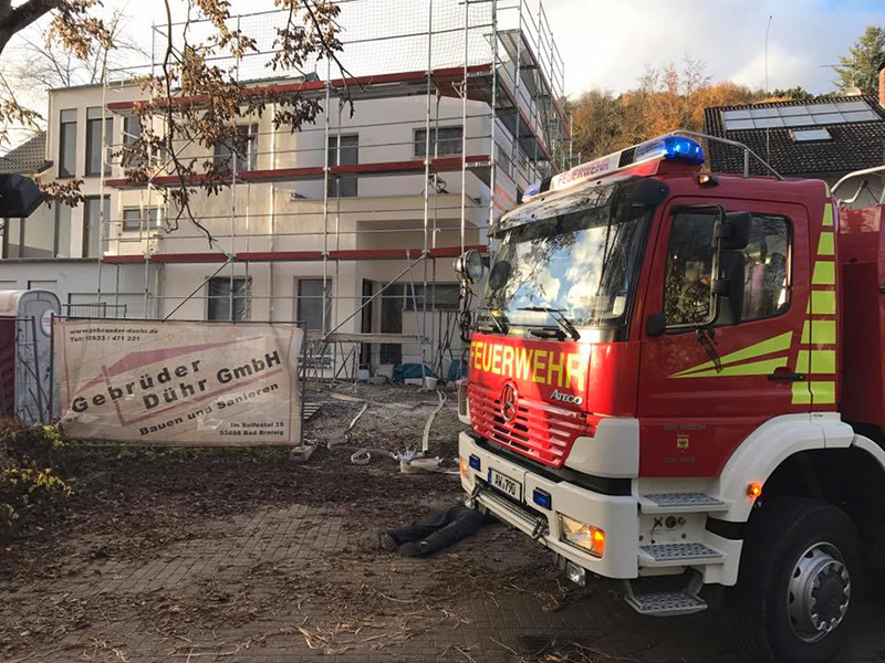 Brand eines Wohnhaus