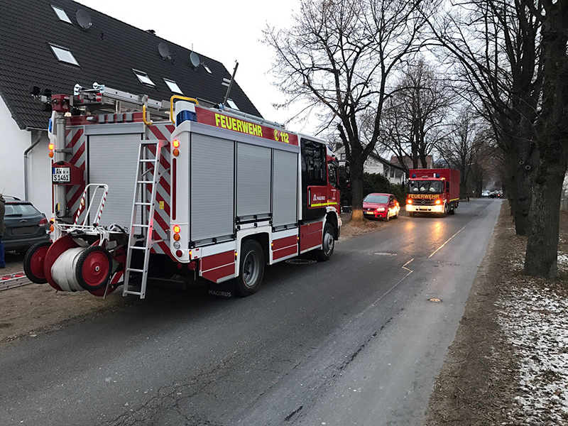 25.01.2017 - Wasser im Gebäude
