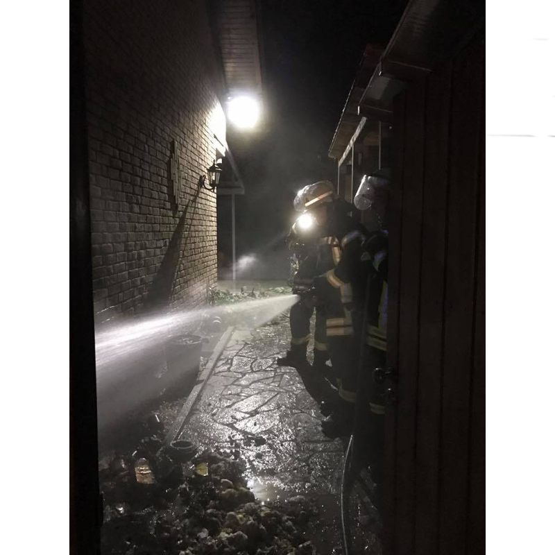 Löschen des Brandes