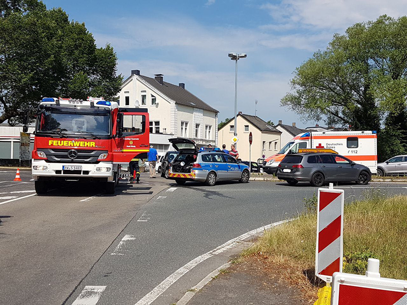 06.07.2017 - Verkehrsunfall Lindenstraße