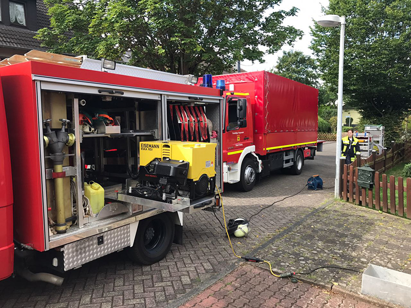 30.07.2017 - Geplatzter Heizkessel in Westum