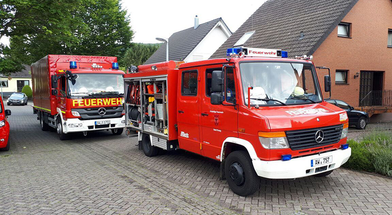 30.07.2017 - Geplatzter Heizkessel in Westum