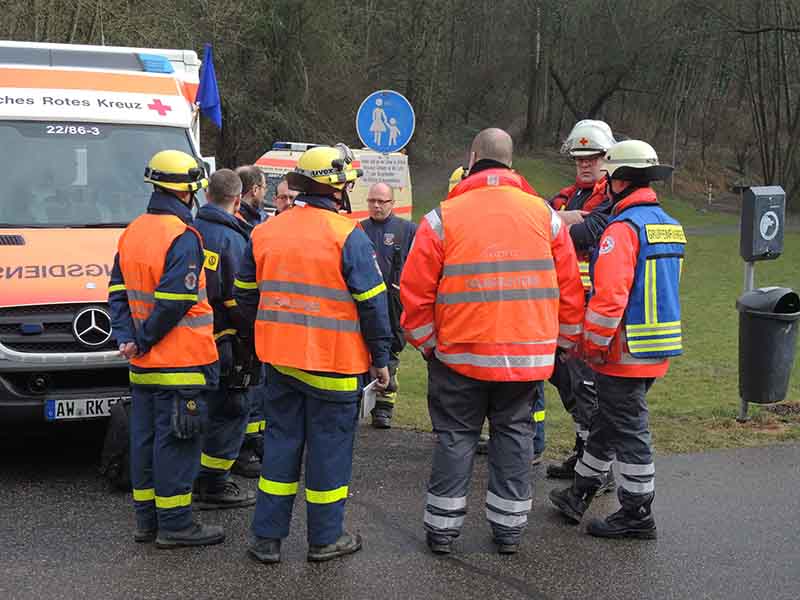 10.03.2018 - Gemeinschaftsübung THW, DRK, Feuerwehr Sinzig